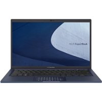 ASUS - ExpertBook B1 B1400 14" Laptop - Intel Core i5 - 8 GB Memory - 256 GB SSD - Star Black - Front_Zoom