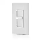 Alt View 1. Leviton - Decora Slide Universal Dimmer - White.
