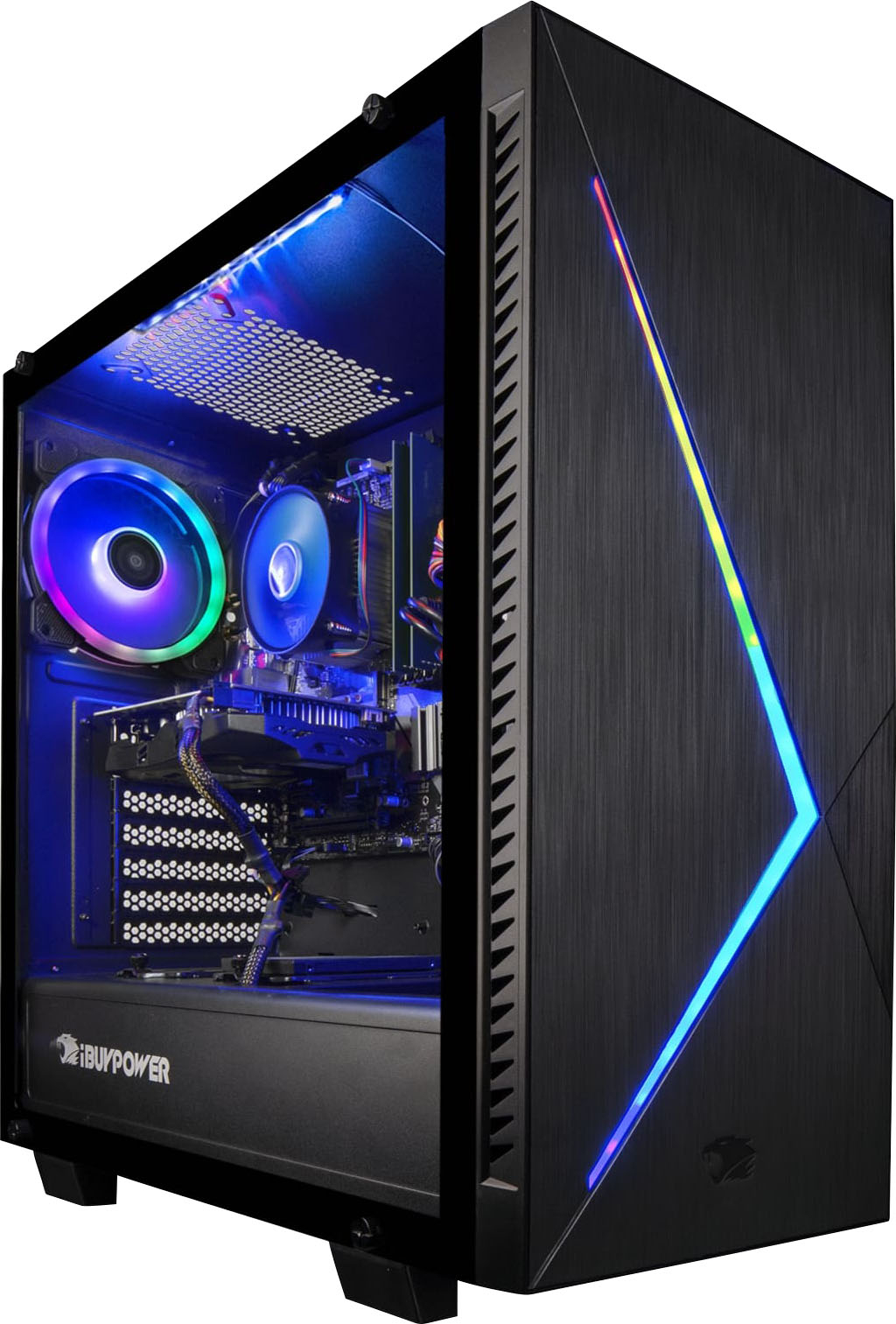 iBUYPOWER SlateMR Gaming Desktop AMD Ryzen 5  - Best Buy