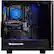 Alt View 2. iBUYPOWER - SlateMR Gaming Desktop - AMD Ryzen 5 3600 - 16GB Memory - NVIDIA RTX 2060 6GB - 480GB SSD - Black.