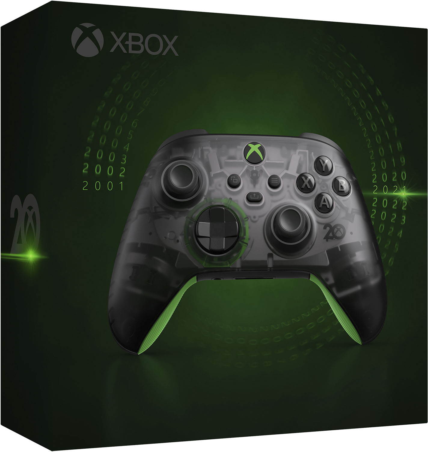 Best Buy: Microsoft Controller for Xbox Series X, Xbox Series S, and Xbox  One (Latest Model) 20th Anniversary Special Edition QAU-00044