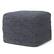 Angle. Simpli Home - Fredrik Square Pouf - Dark Blue.