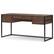 Angle. Simpli Home - Richmond solid acacia wood Modern Industrial 60 inch Wide Desk - Rustic Natural Aged Brown.