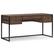 Front. Simpli Home - Richmond solid acacia wood Modern Industrial 60 inch Wide Desk - Rustic Natural Aged Brown.