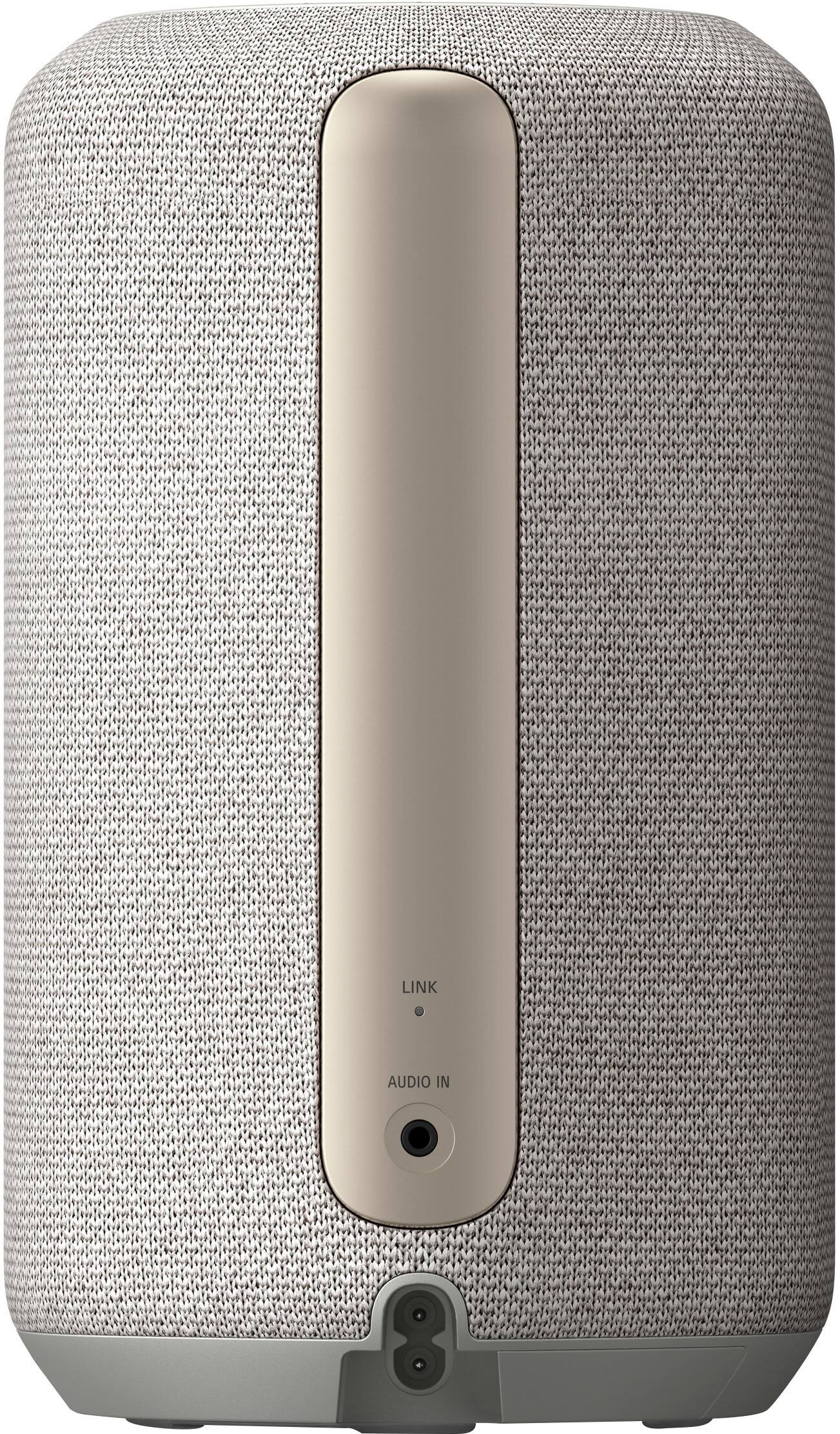 Back. Sony - SRSRA3000 Wi-Fi Enabled 360 Reality Audio Wireless Speaker - Silver.