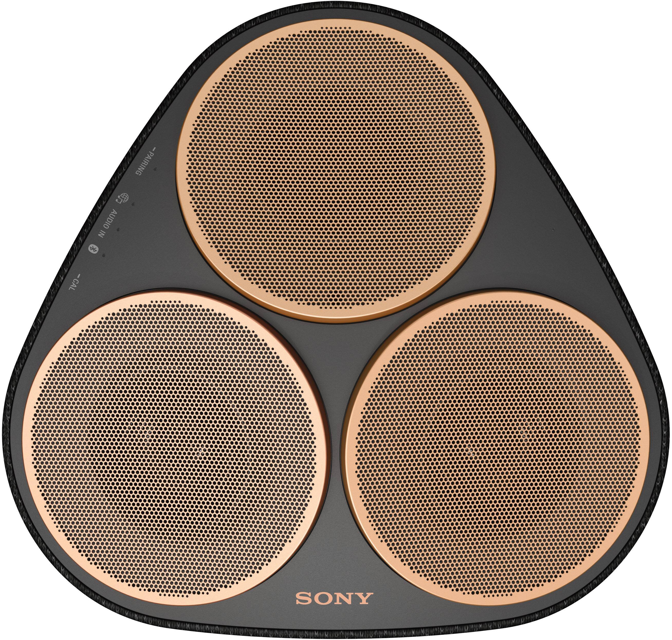 Angle. Sony - SRSRA5000 Wi-Fi Enabled 360 Reality Audio Wireless Speaker - Black.