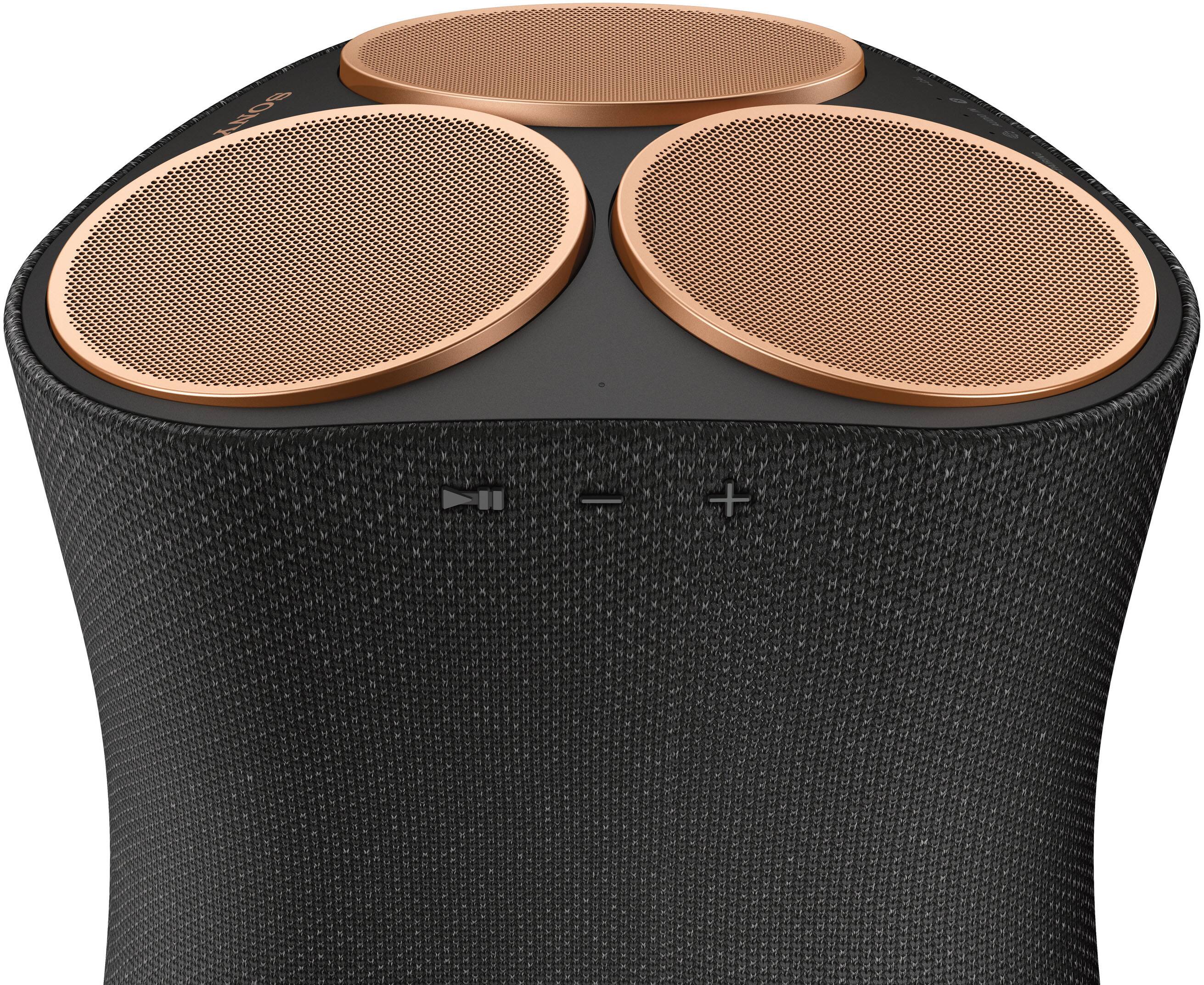 Alt View 13. Sony - SRSRA5000 Wi-Fi Enabled 360 Reality Audio Wireless Speaker - Black.
