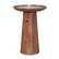 Front. Simpli Home - Dayton Wooden Accent Table - Light Cognac.