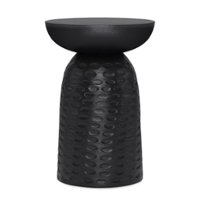 Simpli Home - Boyd Wooden Accent Table - Black - Front_Zoom