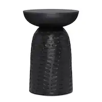 Simpli Home - Boyd Wooden Accent Table - Black - Front_Zoom