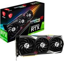 MSI - NVIDIA Geforce RTX 3080 GAMING Z TRIO 10G LHR - 10GB GDDR6X - PCI Express 4.0 - Graphic Card - Black - Front_Zoom