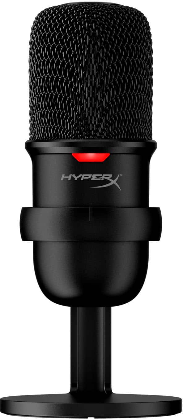 Alt View 13. HyperX - SoloCast Wired USB Condensor Microphone and Cloud Core Wired 7.1 Surround Sound Gaming Headset - Streamer Starter Pack - Black.