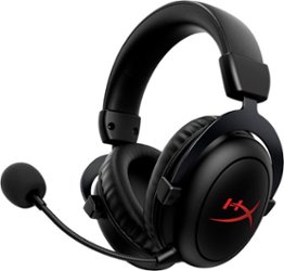 HyperX - Cloud Core Wireless DTS Headphone:X Gaming Headset for PC - Black - Front_Zoom