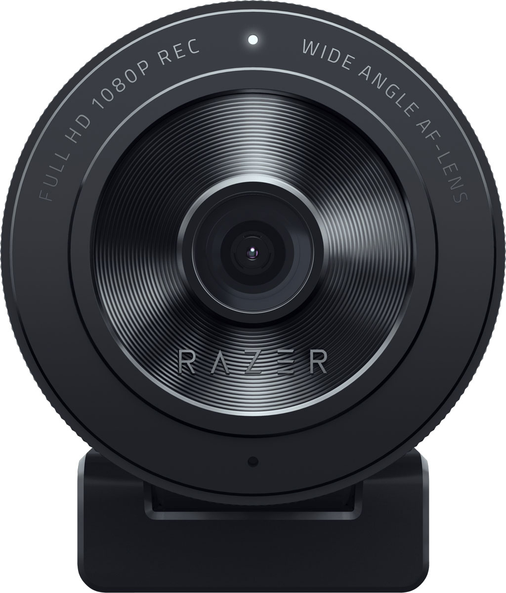 Razer Kiyo Streaming Webcam, Full HD, Auto Focus, Ring Light with