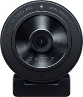 Razer - Kiyo X 1902 x 1080 Webcam with Full HD Streaming - Black - Front_Zoom