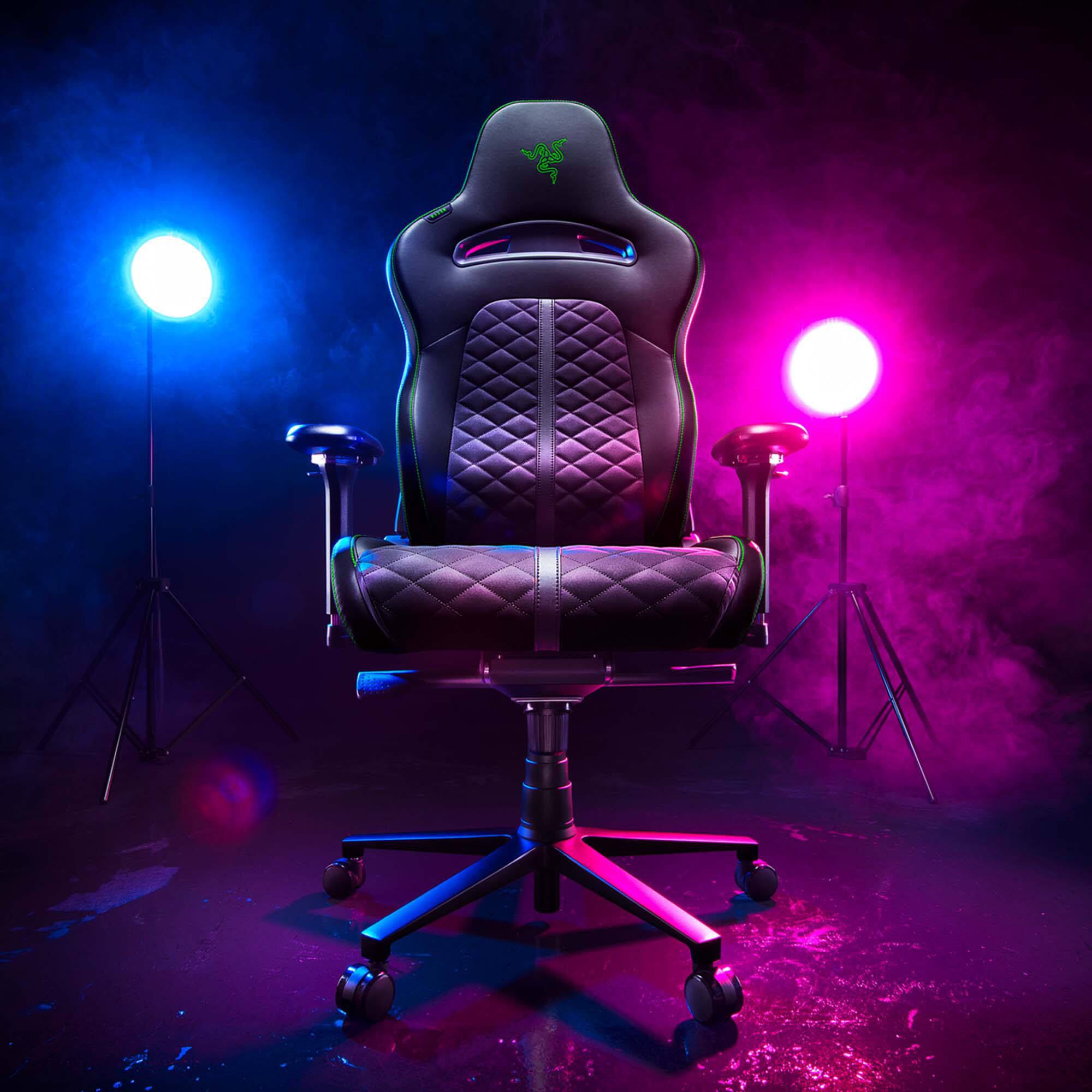 Razer Iskur Gaming Chair with Built-in Lumbar Support Dark Gray  RZ38-02770300-R3U1 - Best Buy