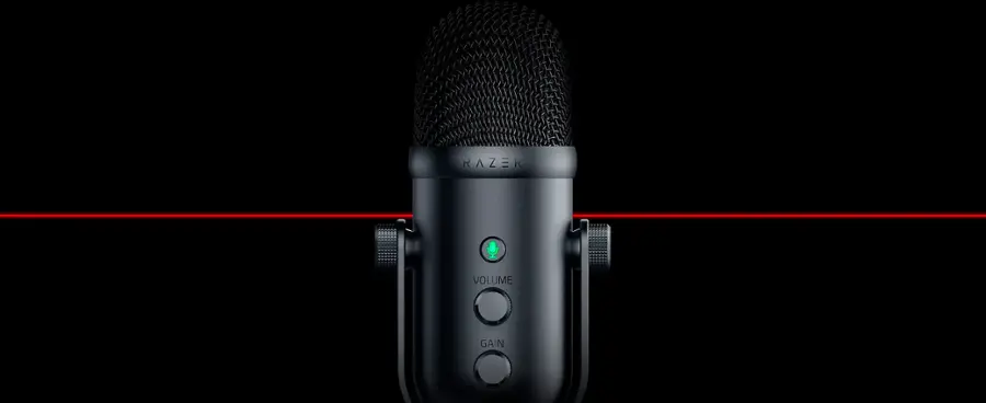 Alt View 15. Razer - Seiren V2 Pro Professional-grade USB Microphone - Black.