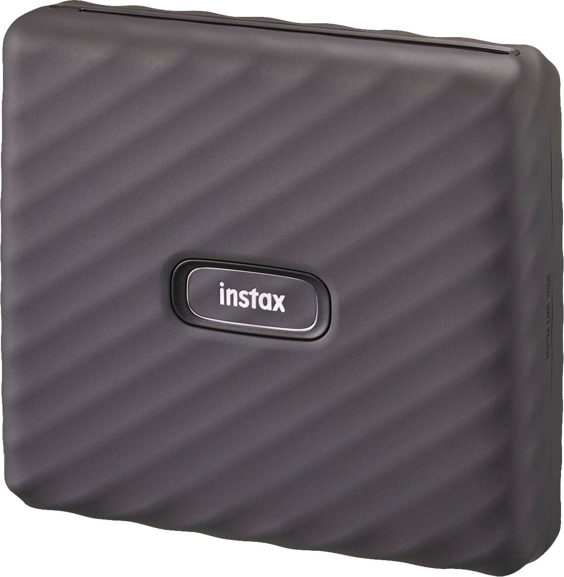 Angle. Fujifilm - Instax Link Wide Wireless Photo Printer - Mocha Gray.
