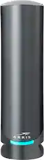 Front. ARRIS - SURFboard DOCSIS 3.1 Cable Modem & Wi-Fi 6 Router Combo - Black.