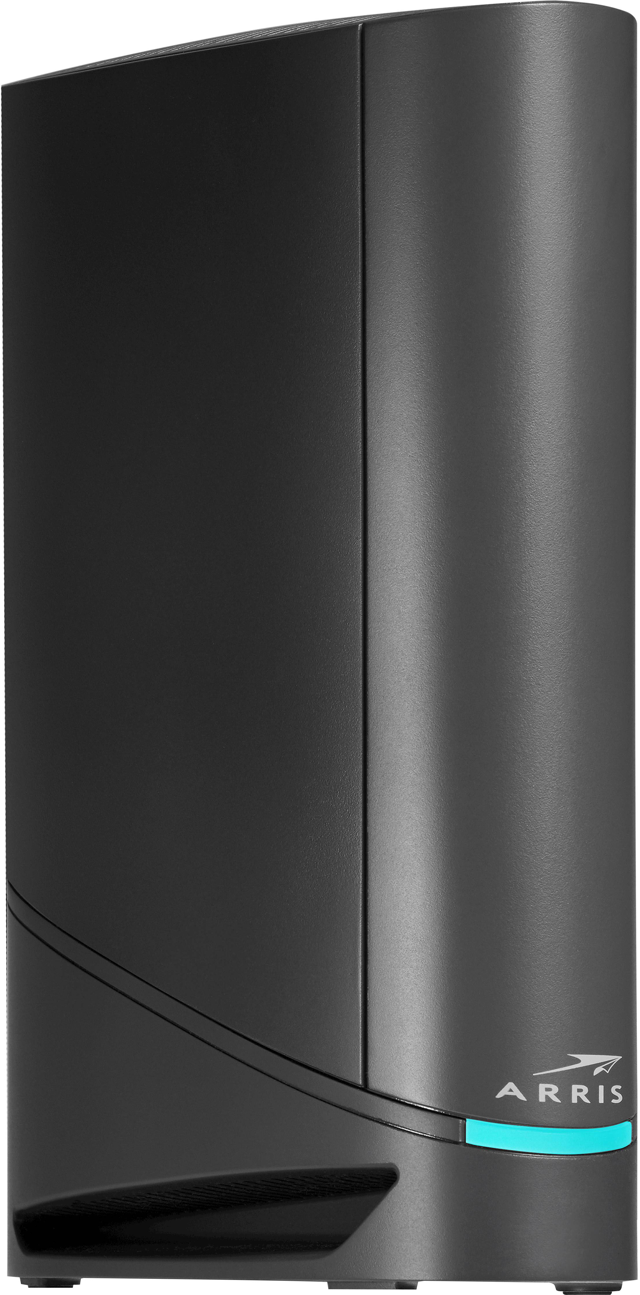 Angle View: ARRIS - SURFboard DOCSIS 3.1 Cable Modem & Wi-Fi 6 Router Combo - Black