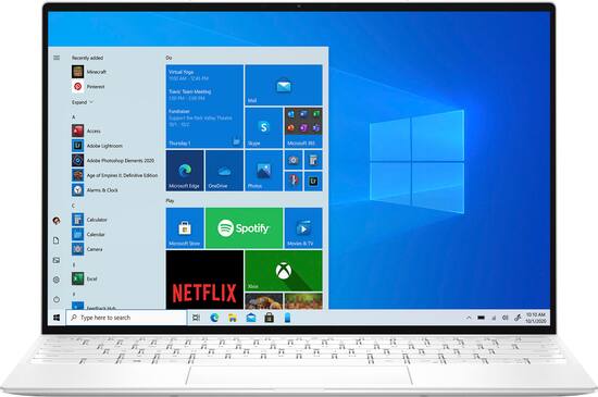 Dell – XPS 13.4″ OLED Touch-Screen Laptop- Intel Core i7 – 16GB Memory – 512GB SSD – Frost White