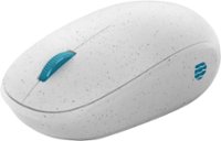 Front. Microsoft - Ocean Plastic Wireless Scroll Mouse - Seashell.