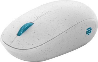 Microsoft - Ocean Plastic Wireless Scroll Mouse - Seashell - Front_Zoom