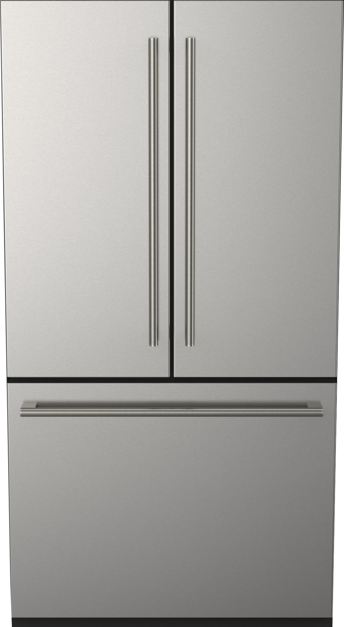 Fulgor Milano - Milano Stainless Steel French Door Refrigerator without Handle - Silver