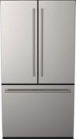 Fulgor Milano - Milano Stainless Steel French Door Refrigerator without Handle - Silver - Alt_View_Zoom_1