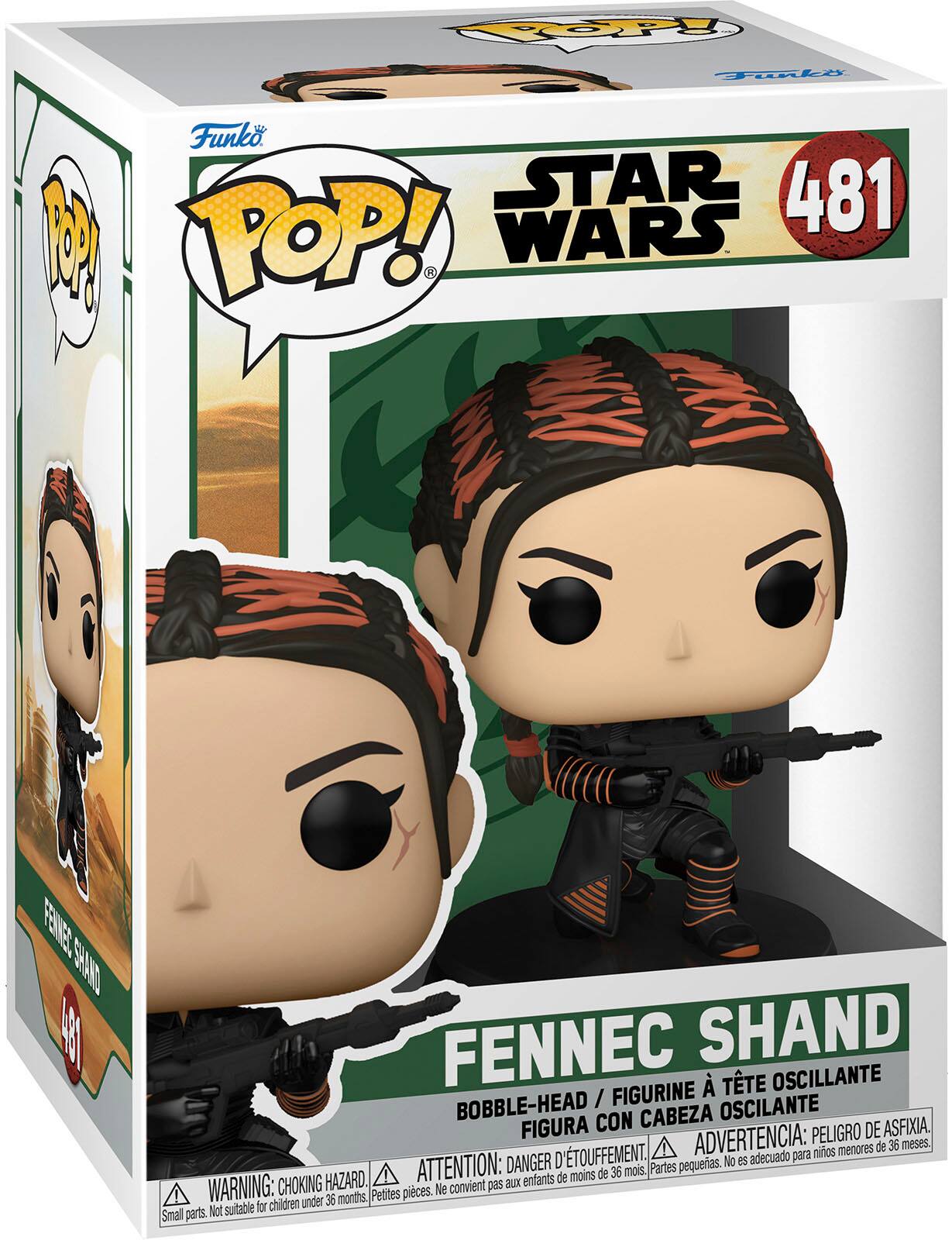 Alt View 12. Funko - POP! Star Wars: Book of Bobba Fett - Fennec Shand.