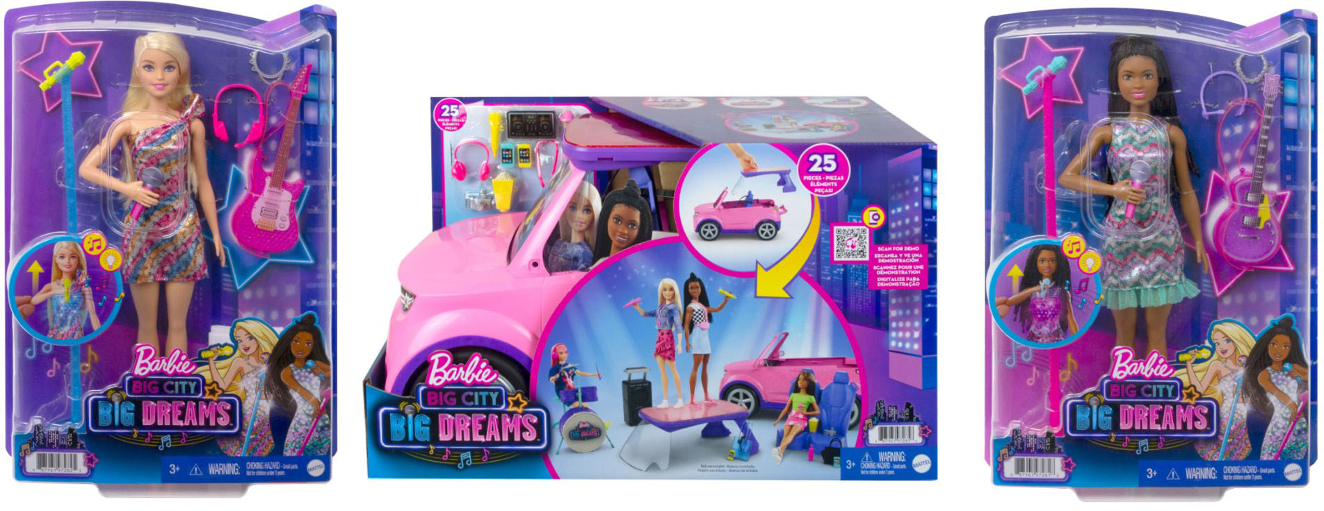 Zoom in on Front Zoom. Barbie - Big City Big Dreams Bundle.