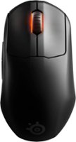SteelSeries - Prime Mini Wireless Optical Gaming Mouse with Ultra-Lightweight Design - Black - Front_Zoom