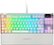 Front Zoom. SteelSeries - Apex 7 Ghost TKL Wired Mechanical Red Linear Gaming Keyboard with RGB Backlighting - White.