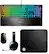 Front. SteelSeries - Ultimate Gaming Bundle Arctis 1 Wireless headset, Apex 3 keyboard, Rival 3 Wireless mouse, and QcK mousepad - Black.