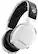 Front. SteelSeries - Arctis 7+ Wireless 7.1 Surround Sound Gaming Headset for PS5, PS4 , PC, and Switch - White.