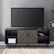 Alt View 2. Walker Edison - Bookmatch Door TV Stand for Most TVs up to 65” - Ash Brown Bookmatch/ Solid Black.