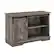 Left. Walker Edison - Sliding Barn Door TV Stand for Most TVs up to 50" - Grey wash.