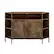 Front. Walker Edison - Rustic Corner TV Stand for Most TVs up to 55" - Rustic Oak.