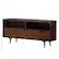 Angle. Walker Edison - Modern Corner TV Stand for Most TVs up to 58" - Walnut.
