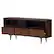 Alt View 2. Walker Edison - Modern Corner TV Stand for Most TVs up to 58" - Walnut.