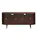 Alt View 3. Walker Edison - Modern Corner TV Stand for Most TVs up to 58" - Walnut.