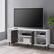 Alt View 3. Walker Edison - Bookmatch Door TV Stand for Most TVs up to 65” - Ash Brown Bookmatch/ Solid White.
