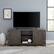 Alt View 2. Walker Edison - Rustic Barn Door Style Stand for Most TVs Up to 65" - Sable.