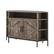 Angle. Walker Edison - Rustic Corner TV Stand for Most TVs up to 55" - Grey wash.