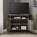 Alt View 3. Walker Edison - Rustic Corner TV Stand for Most TVs up to 55" - Grey wash.