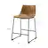 Alt View 16. Walker Edison - Industrial Faux Leather Counter Stool (Set of 2) - Green.