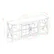Alt View 13. Walker Edison - Farmhouse Glass Door Console for Most TVs up to 65” - Sable.