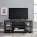 Alt View 3. Walker Edison - Farmhouse Glass Door Console for Most TVs up to 65” - Sable.