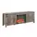 Alt View 11. Walker Edison - Modern Farmhouse Barndoor Fireplace TV Stand for Most TVs up to 85" - Grey Wash.