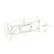 Alt View 17. Walker Edison - Modern Farmhouse Barndoor Fireplace TV Stand for Most TVs up to 85" - Grey Wash.